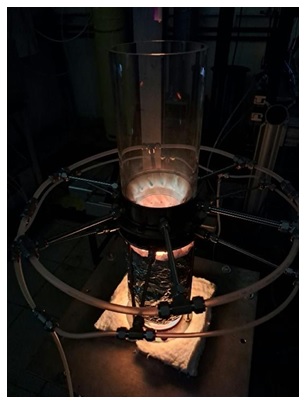 Figure 4 - Two-Stage Decoupled NH3/H2 Combustion Chamber